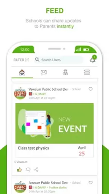 Vawsum - School App - ERP android App screenshot 7